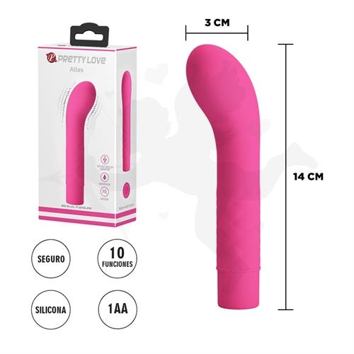 Vibrador de punto G con 10 modos de vibracion